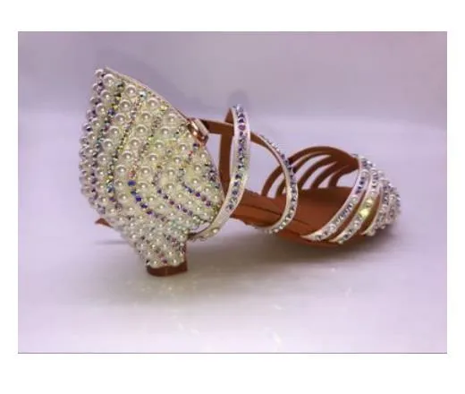 #LB859 Latin Shoes - Ballroom Salsa Wedding