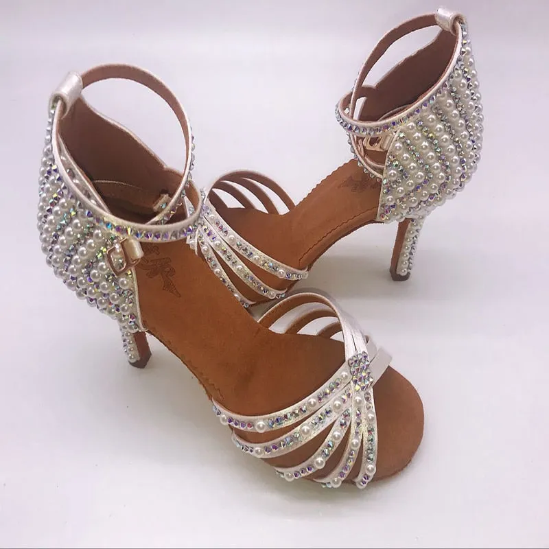 #LB859 Latin Shoes - Ballroom Salsa Wedding