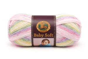 Lion Brand Baby Soft Yarn - Circus Print 140g