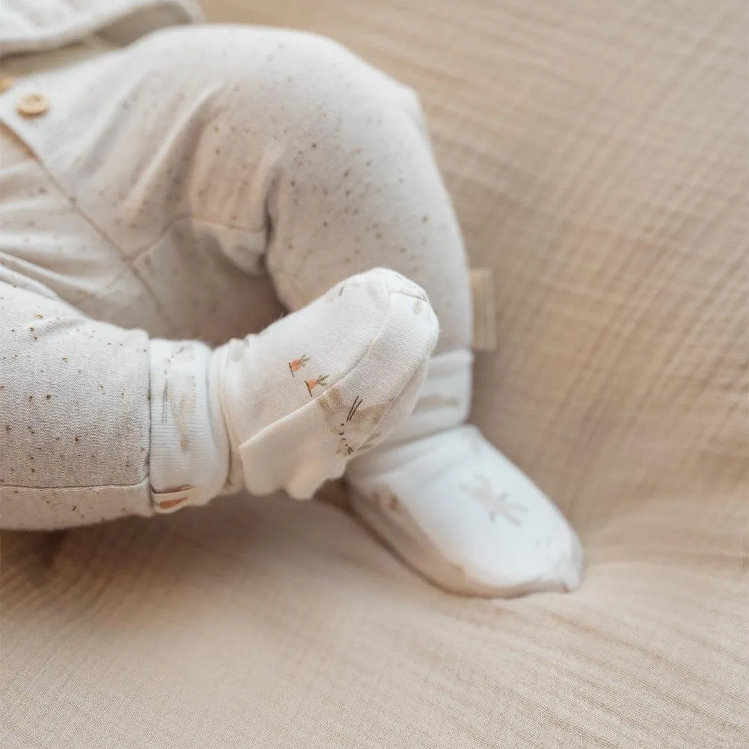 Little Dutch Baby Booties - White - Baby Bunny