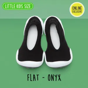 Little Kids Size Flat - Onyx