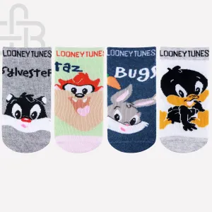 Looney Tunes Cotton Baby Socks - Pack Of 4