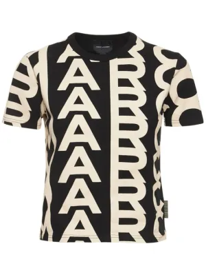 Marc Jacobs   The Monogram Baby Tee cotton t-shirt 