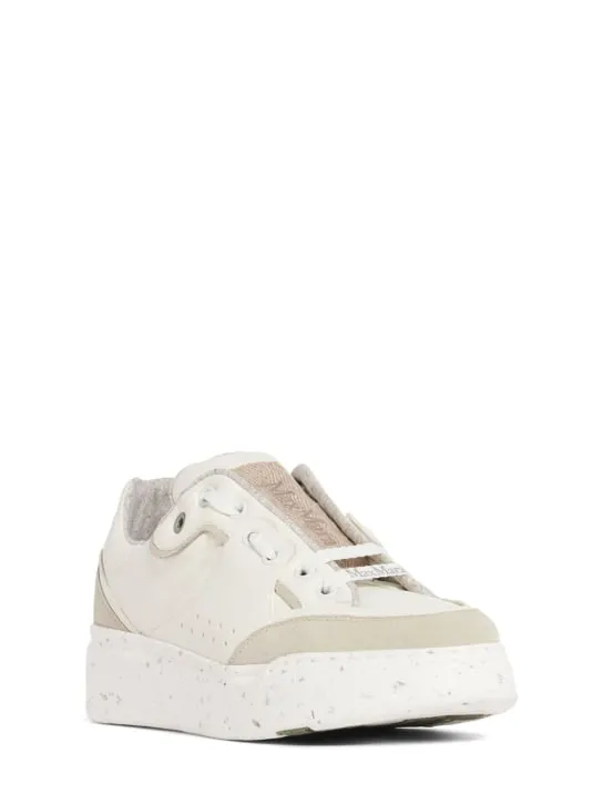 Max Mara   Activegreen leather sneakers 