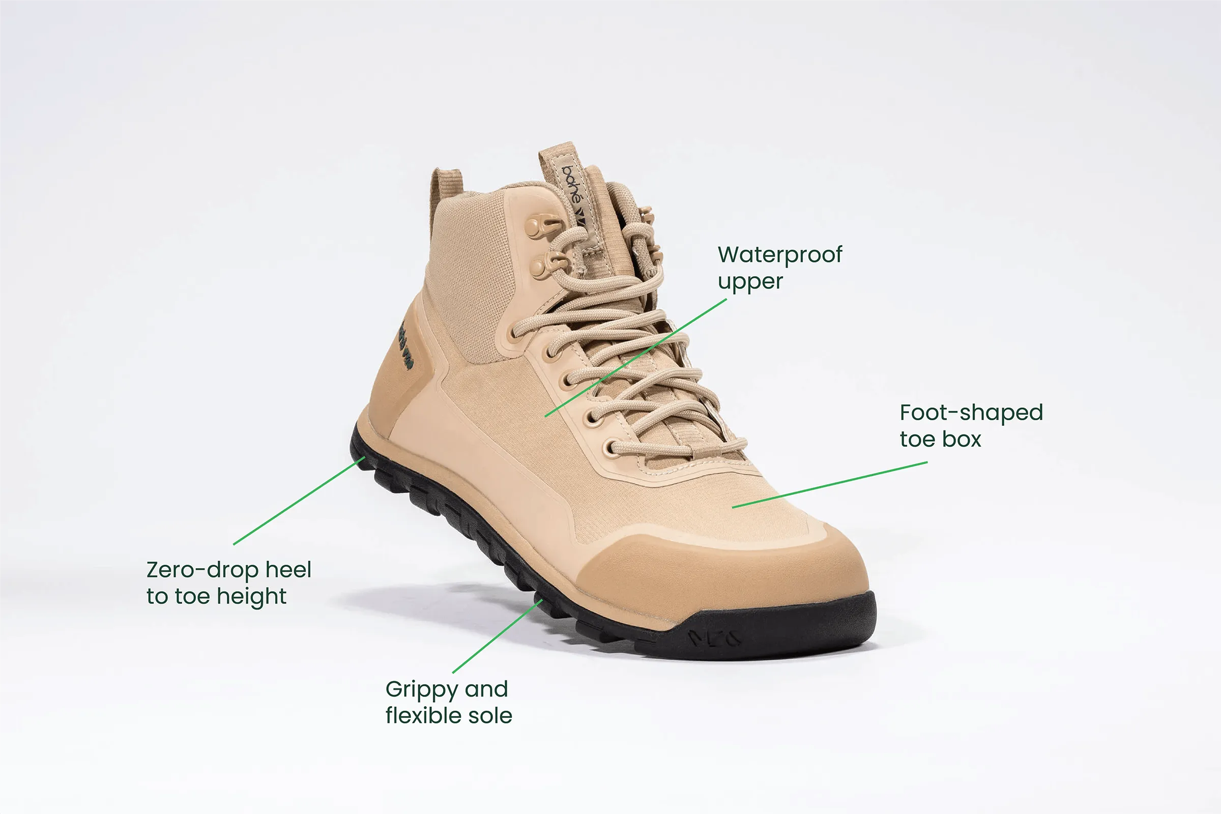 Men's Rediscover Grounding Barefoot Hiking Boot | Dune