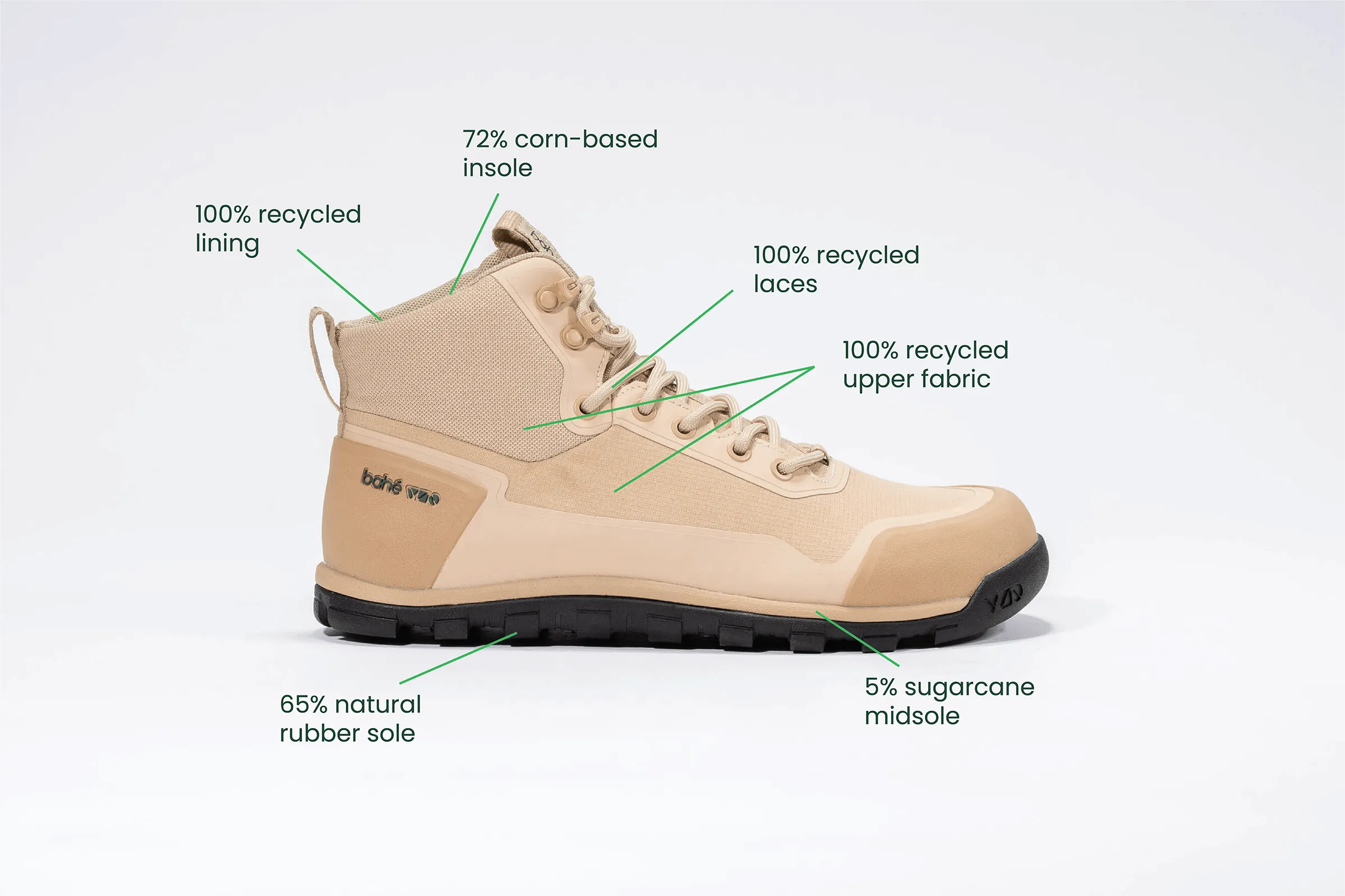 Men's Rediscover Grounding Barefoot Hiking Boot | Dune