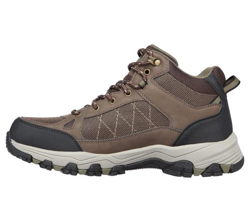 Men's Wide Fit Skechers 204477 Selmen Melano Hiking Boots