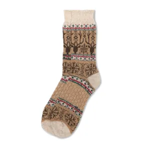 Men's Wool Fair Isle Socks