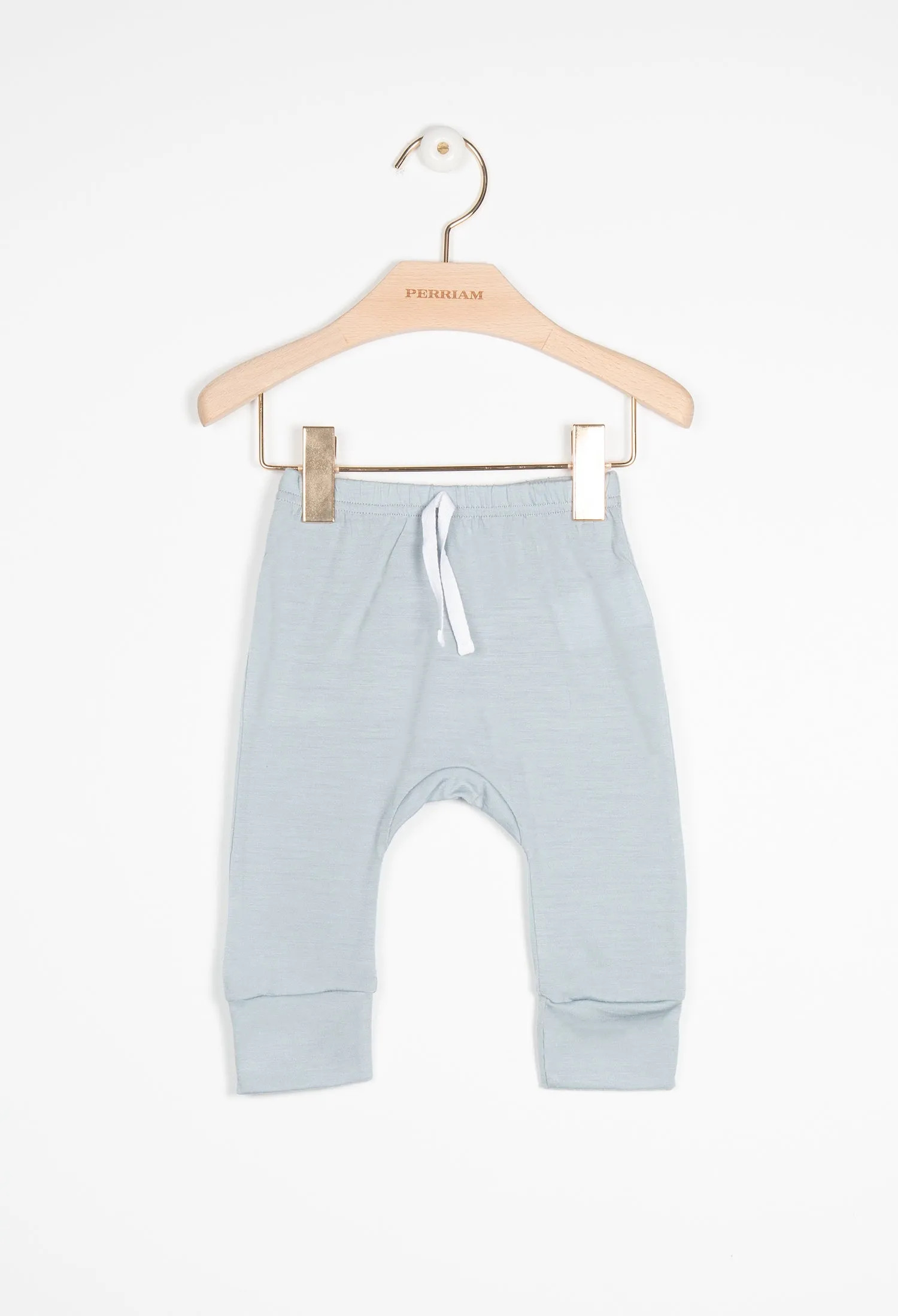 Merino Emerson Baby Leggings - Duck Egg