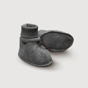 Merinowool Baby Booties | Storm