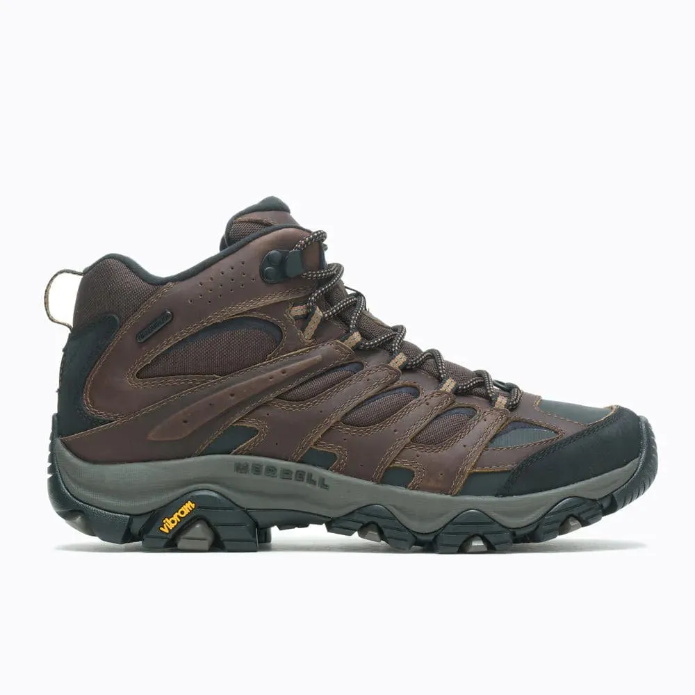 Merrell Men's Moab 3 Thermo Mid Waterproof Boots- Earth Brown