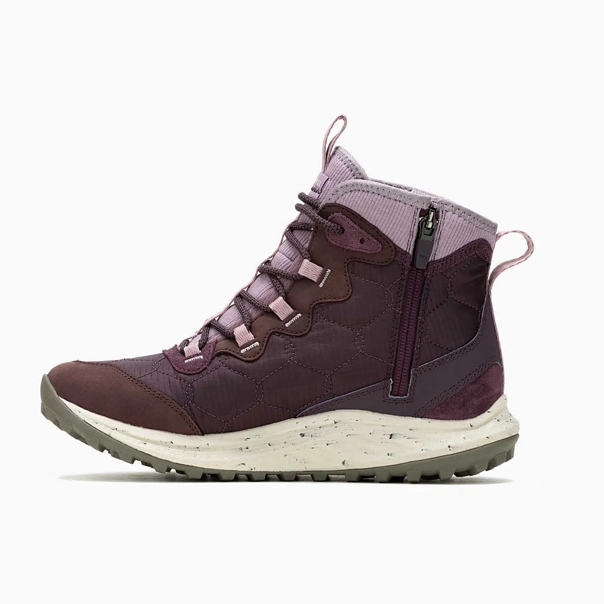 Merrell Women's Antora 3 Thermo Mid Waterproof Boots- Burgundy