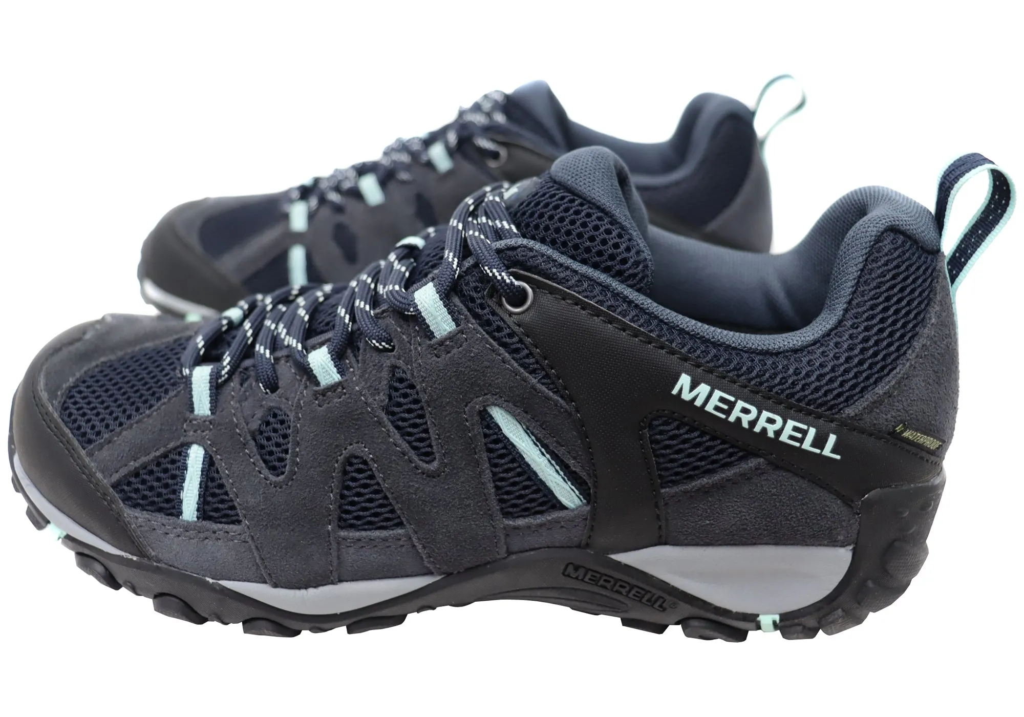 Merrell Womens Deverta 2 Waterproof Comfortable Leather Hiking Shoes