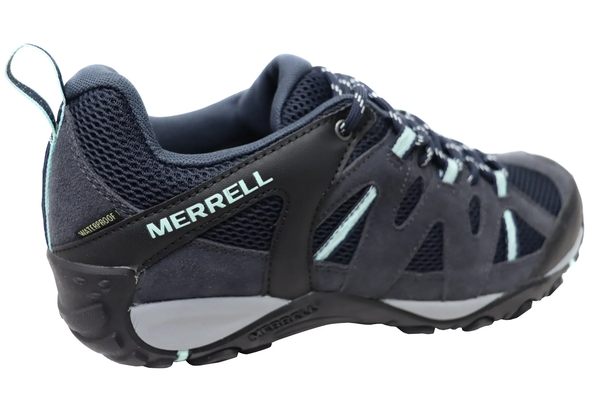 Merrell Womens Deverta 2 Waterproof Comfortable Leather Hiking Shoes