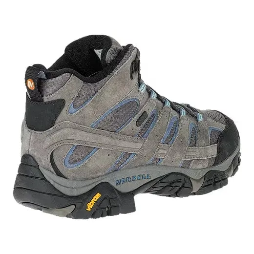 Merrell Women's Moab 2 Mid Waterproof Hiking Boots- Granite