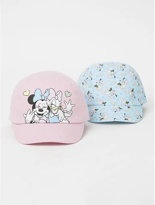 Minnie & Daisy Face Cap - Blue