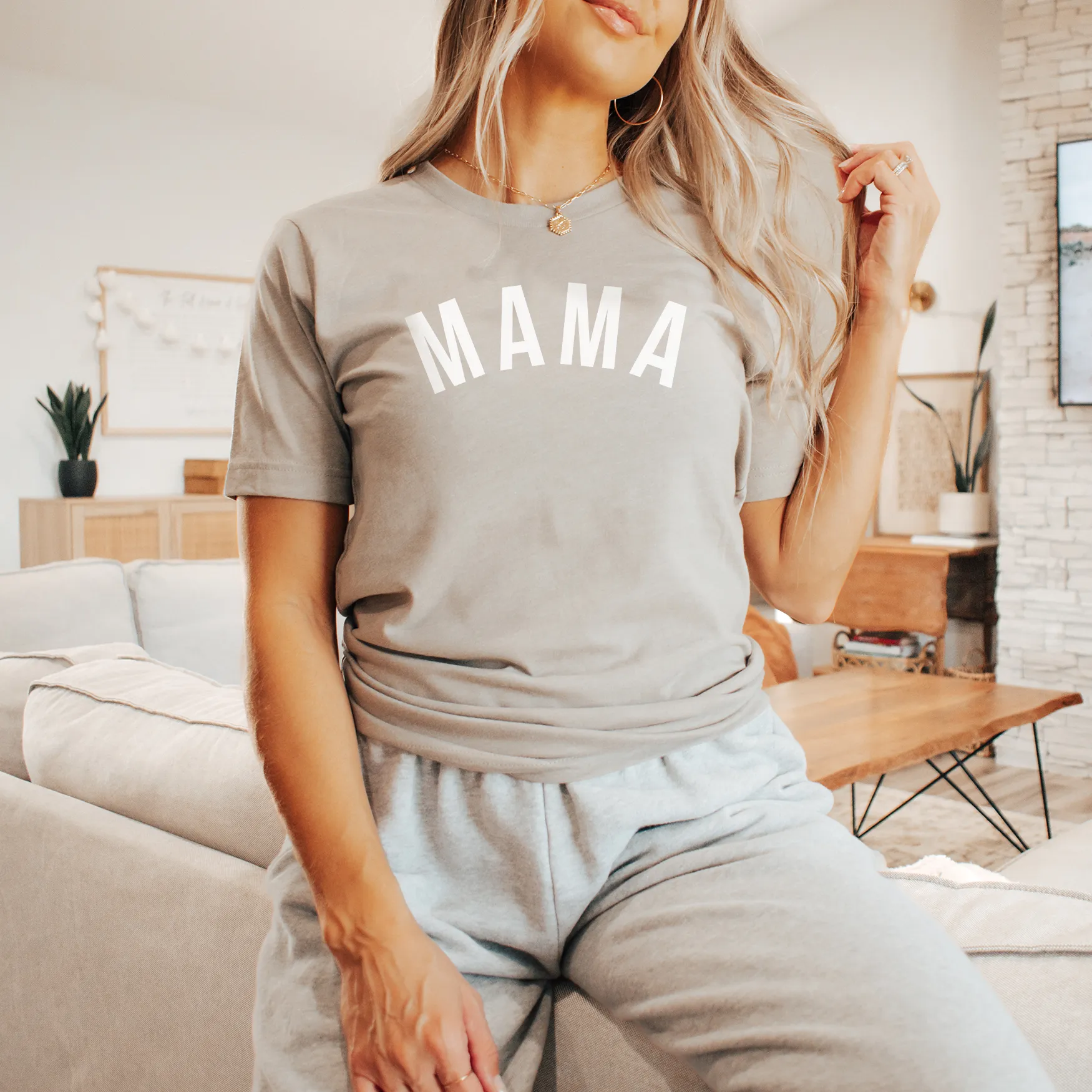 Modern Mama Tee Hoodie or Crewneck