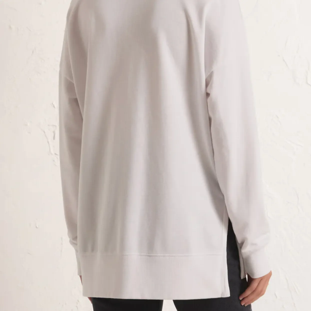 Modern V-Neck Weekender (White)