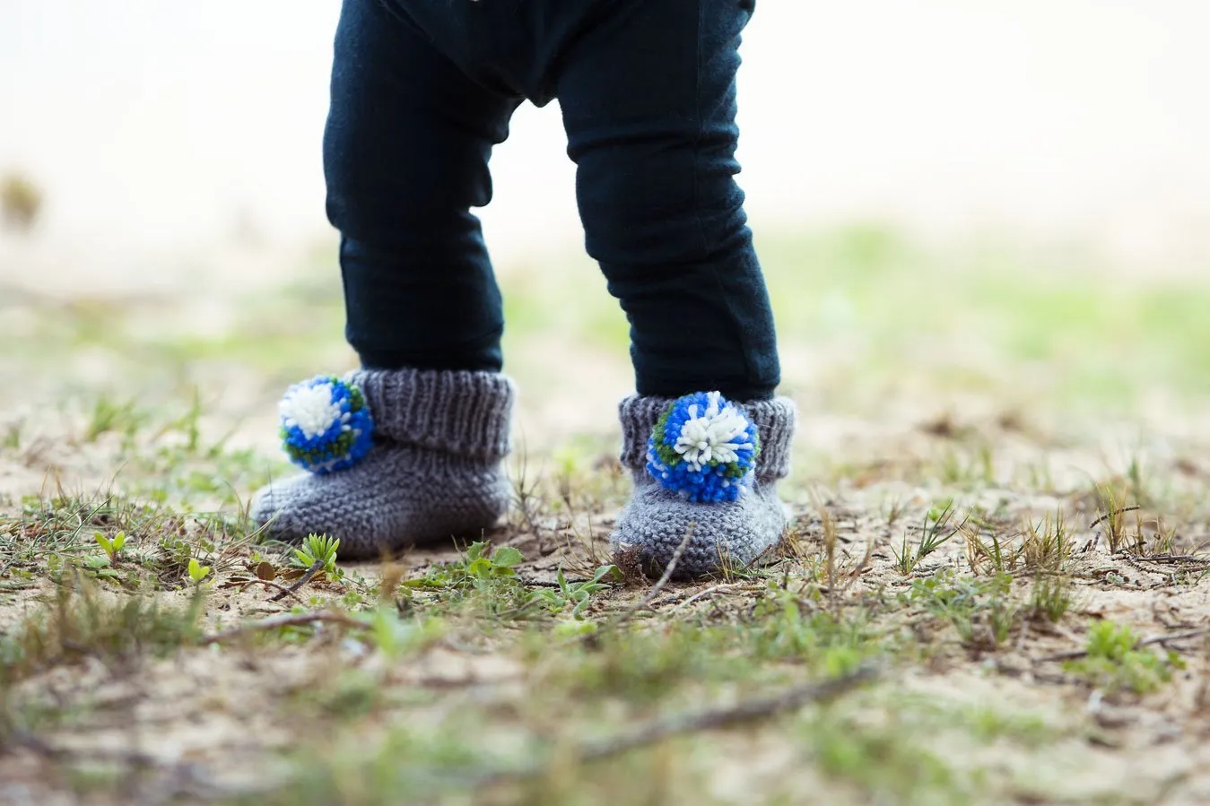 Mother Earth Booties Grey