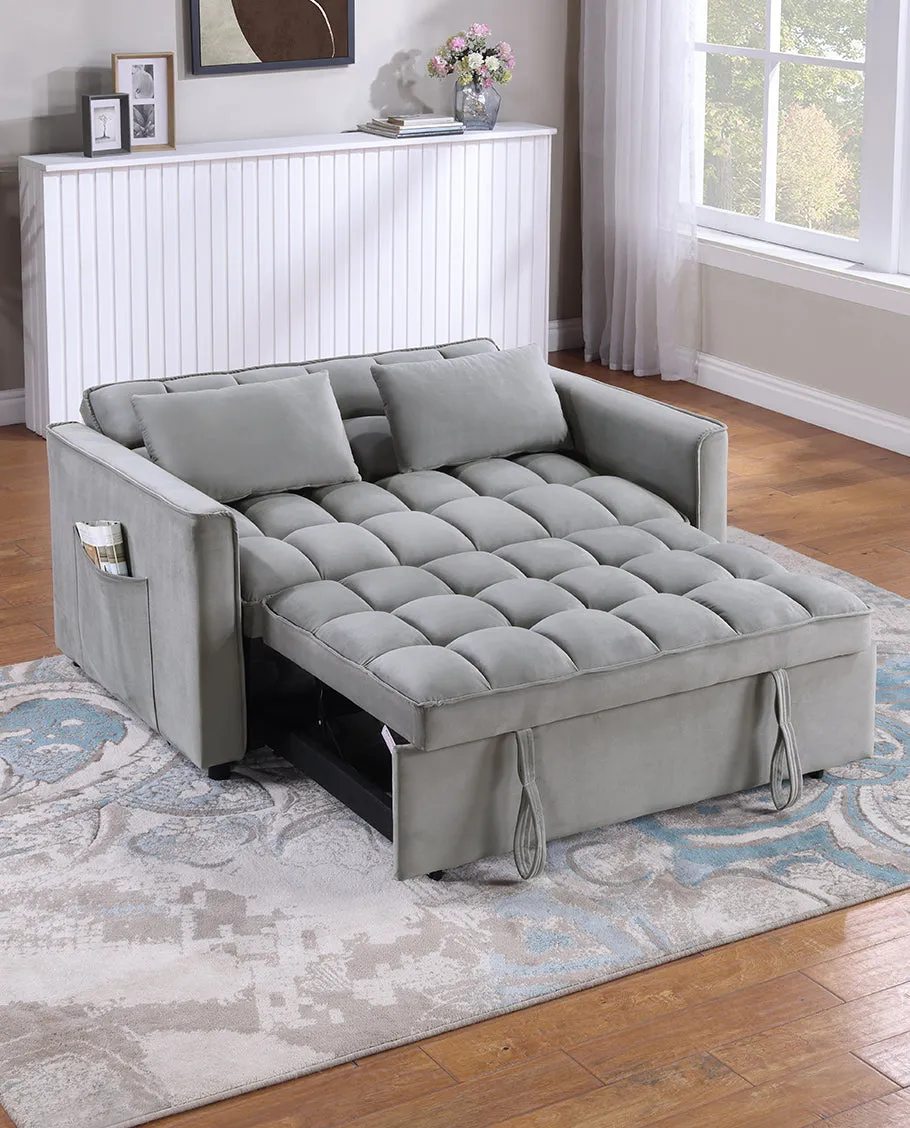 Natchitoches Pull Out Loveseat Sleeper Sofa Bed