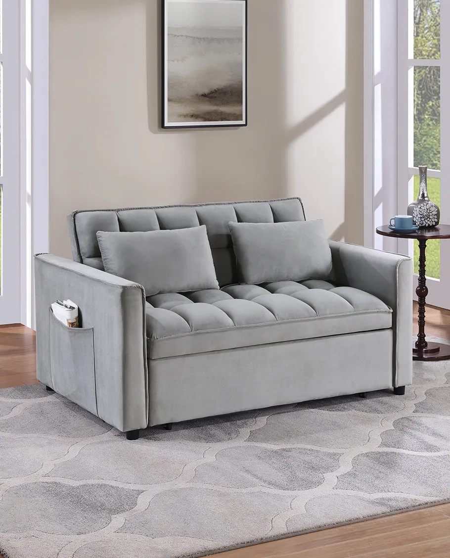 Natchitoches Pull Out Loveseat Sleeper Sofa Bed