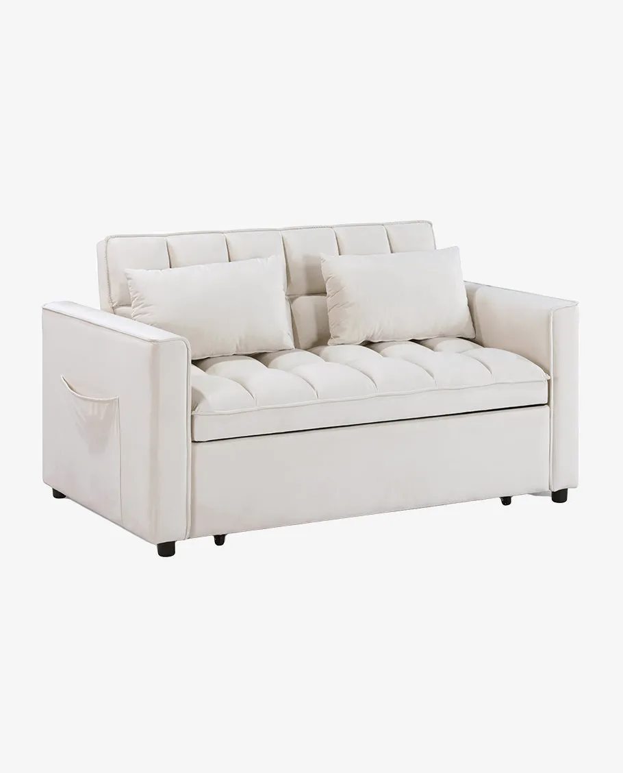 Natchitoches Pull Out Loveseat Sleeper Sofa Bed