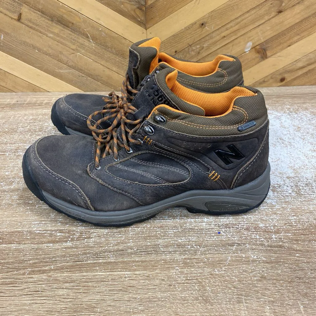 New Balance - Men's 1569 GTX Hiking Shoes - MSRP $240: Orange / Brown-men-M13