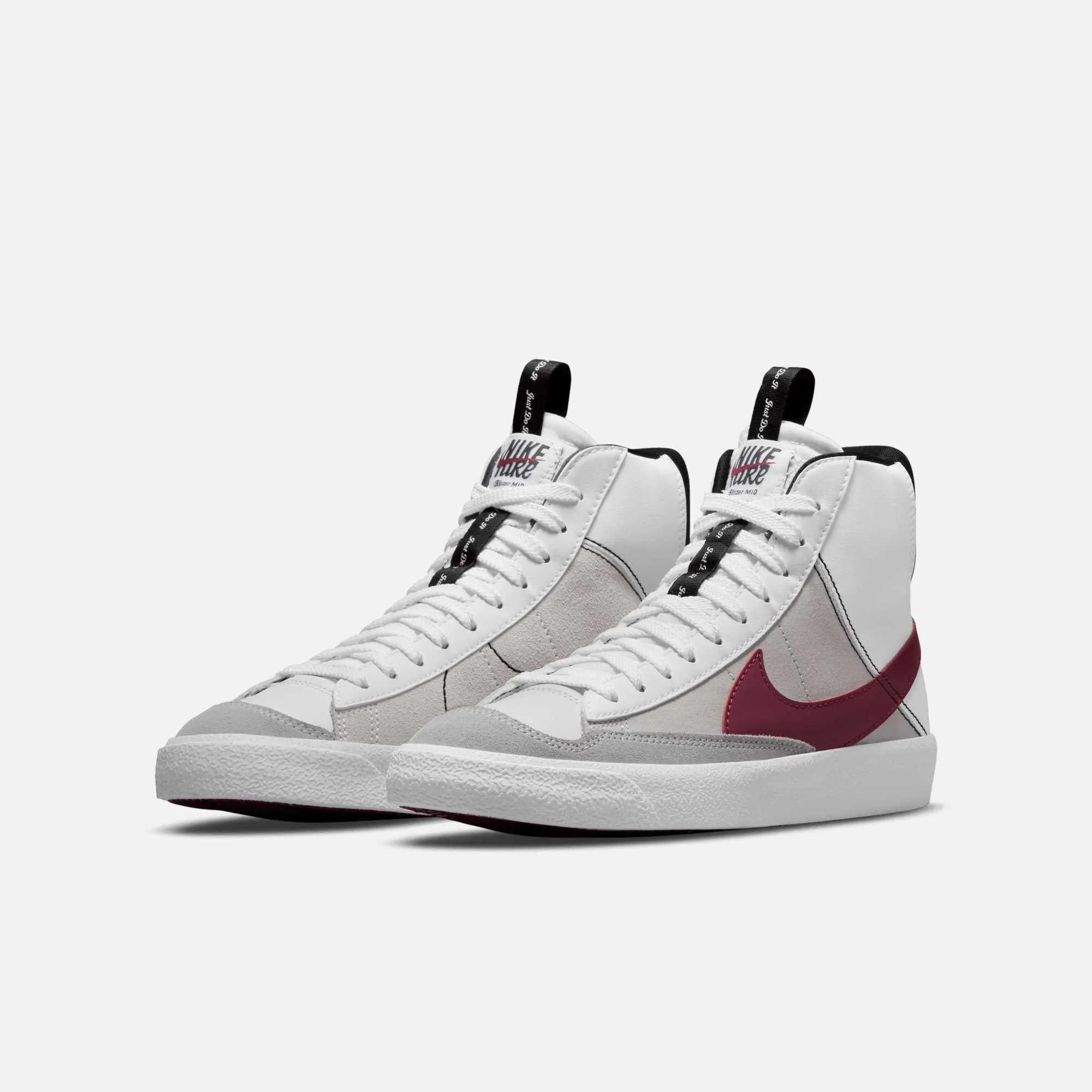 Nike Blazer Mid '77 SE (GS) Maroon Black