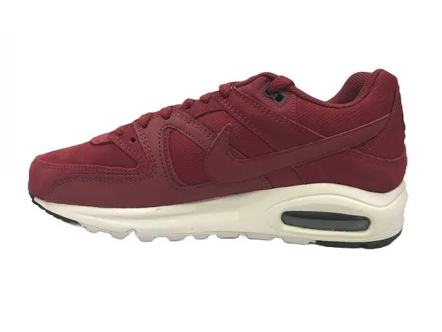 Nike scarpa sneakers da uomo Air Max Command 694862 602 rosso cardinale