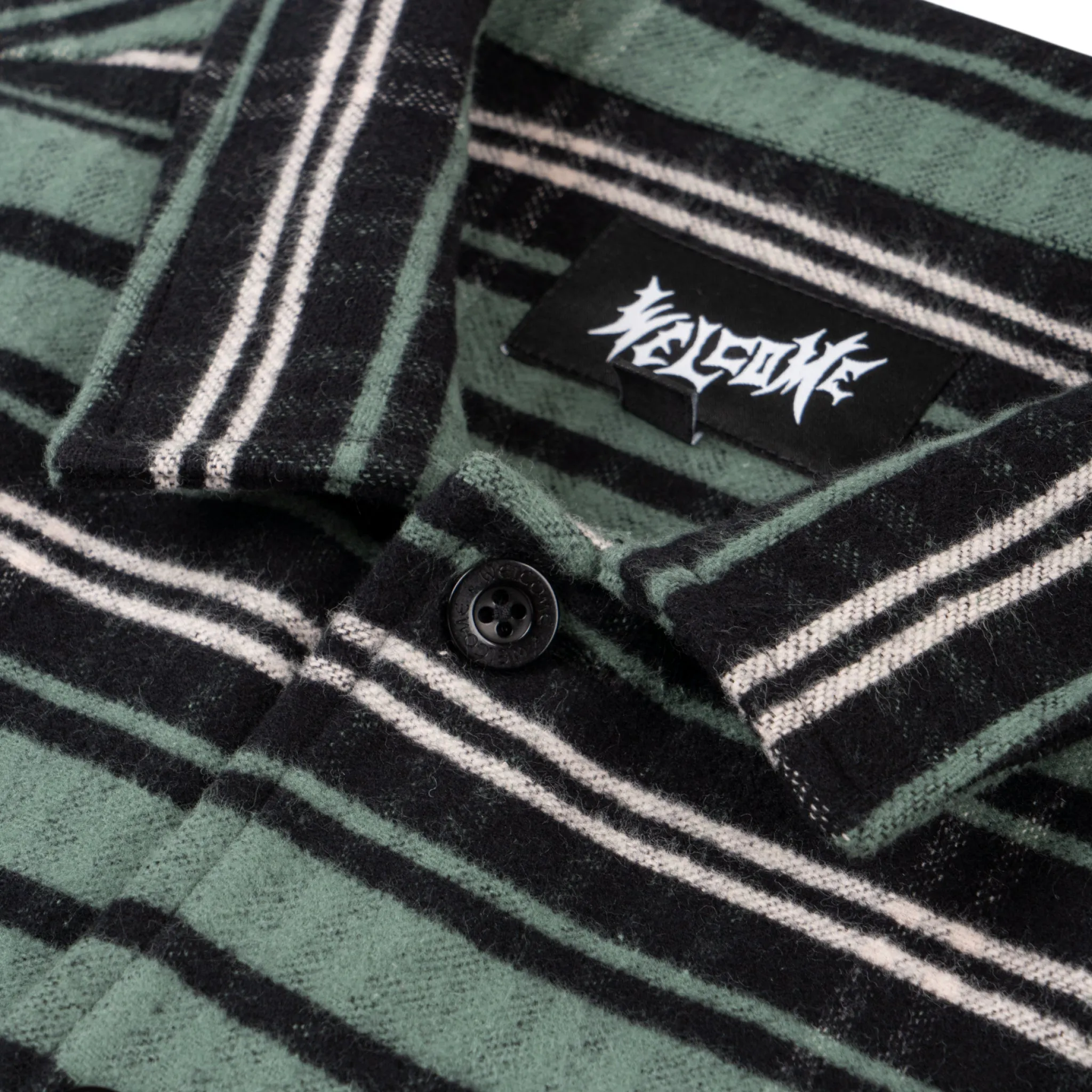 Nimbus Heavyweight Flannel Shirt - Duck Green