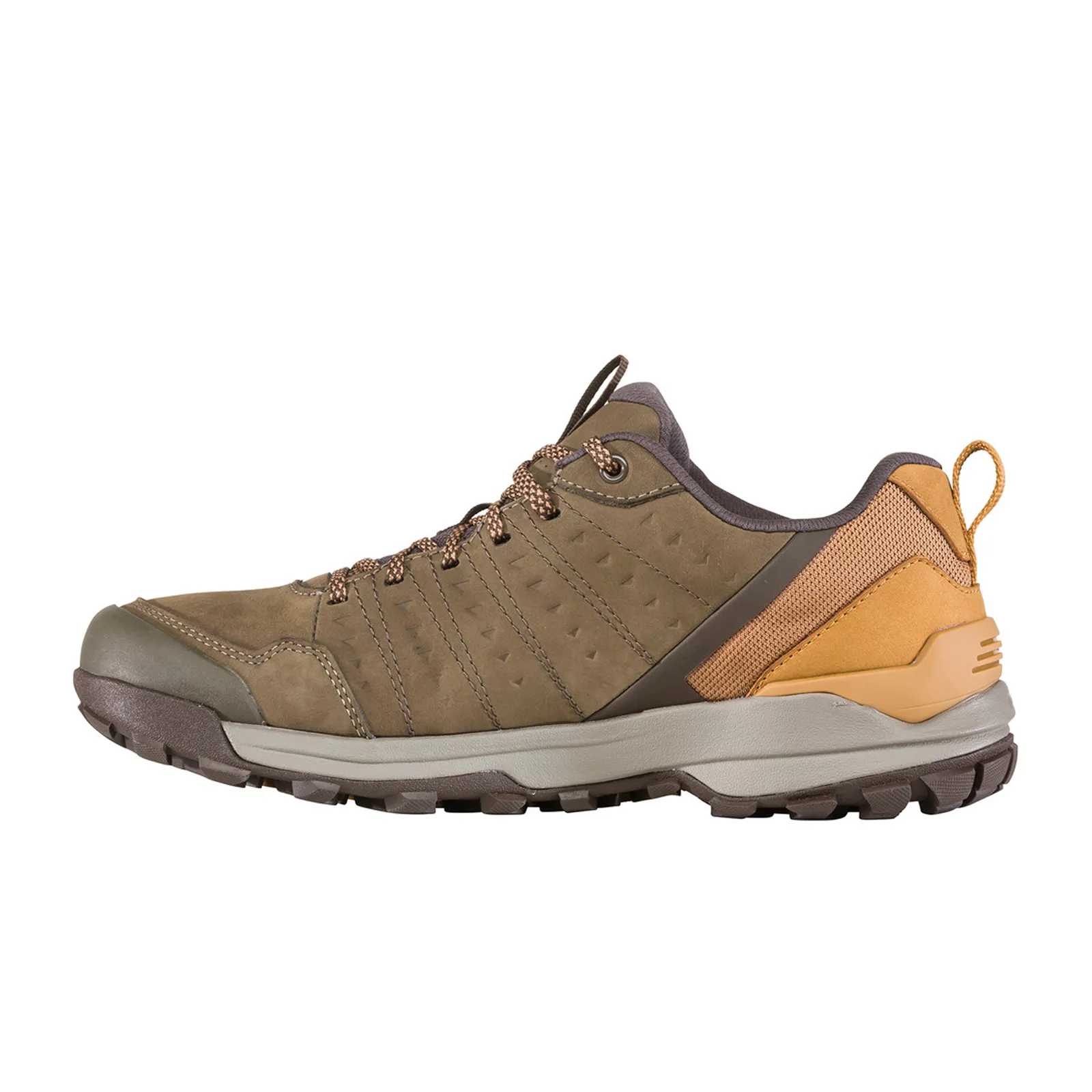 Oboz Sypes Low Leather B-DRY Hiking Shoe (Men) - Wood