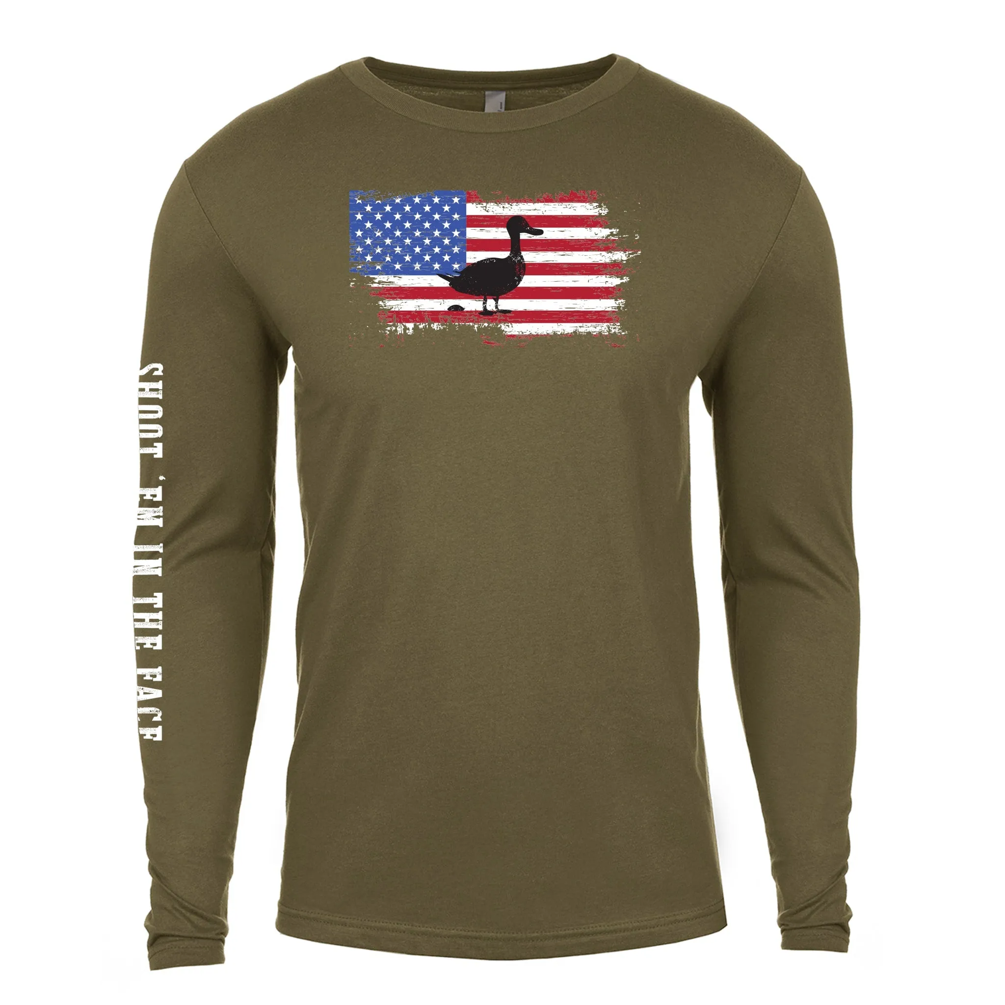 Old Glory Duck - Long Sleeve