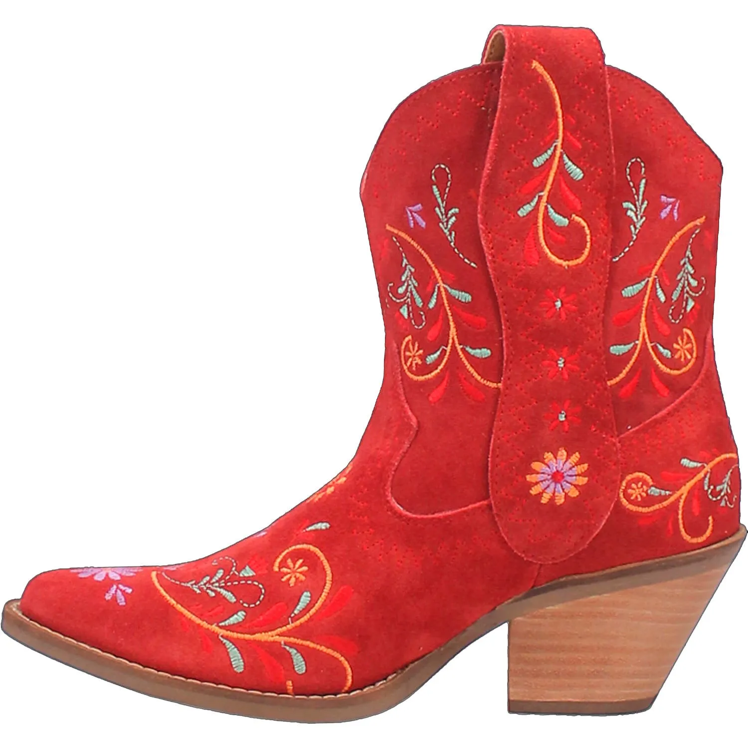 Online Exclusive | Dingo | Sugar Bug Leather Bootie in Red  **PREORDER