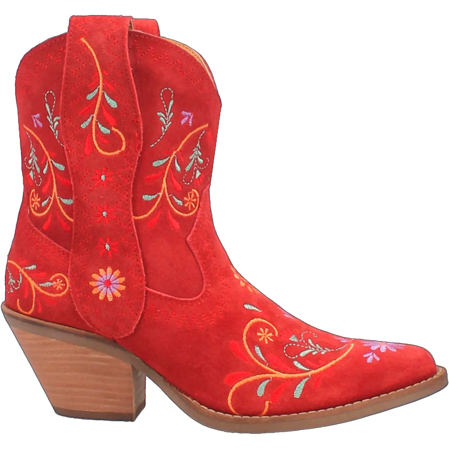 Online Exclusive | Dingo | Sugar Bug Leather Bootie in Red  **PREORDER