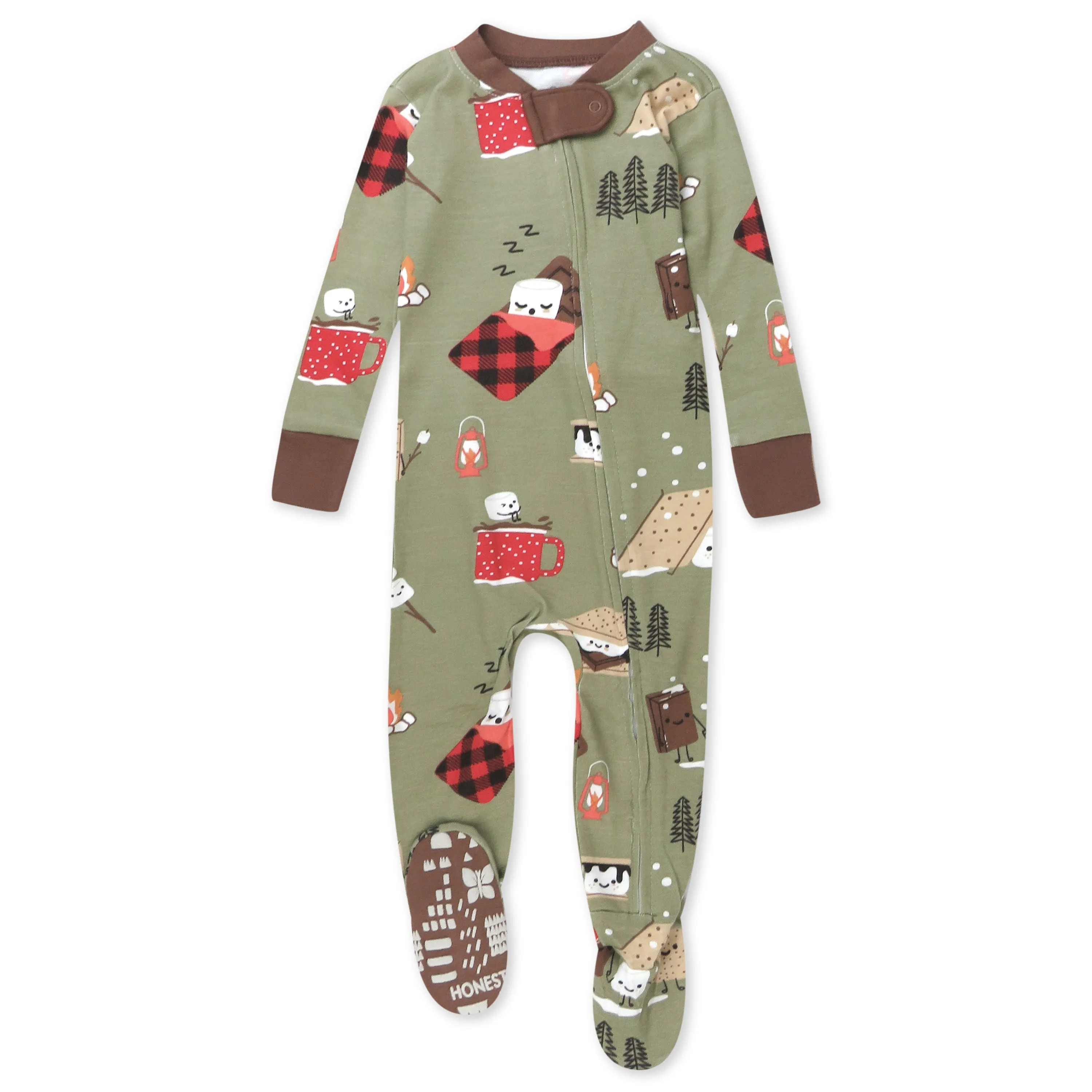 Organic Cotton Fun Foods Pajamas For Babies & Toddlers