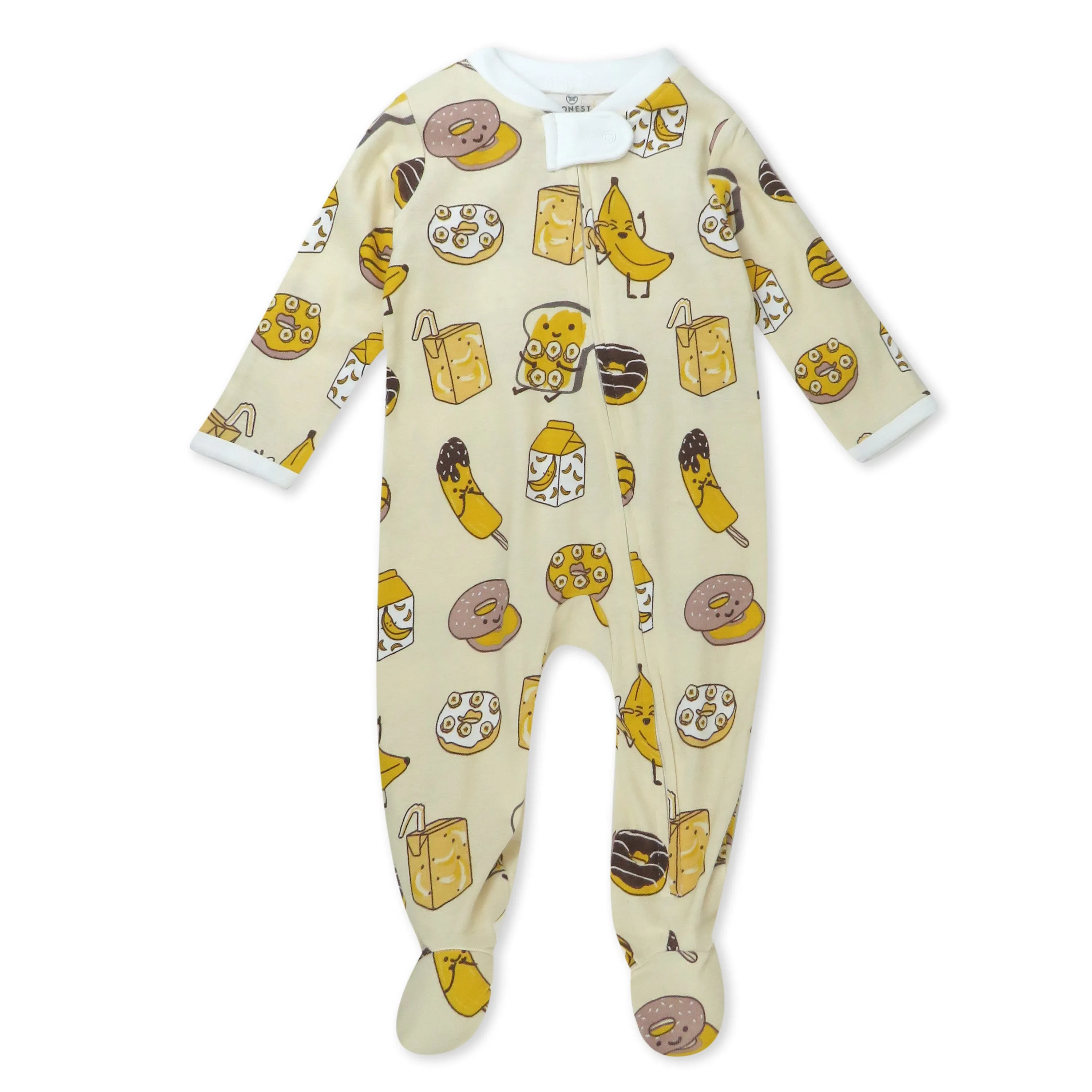 Organic Cotton Fun Foods Pajamas For Babies & Toddlers