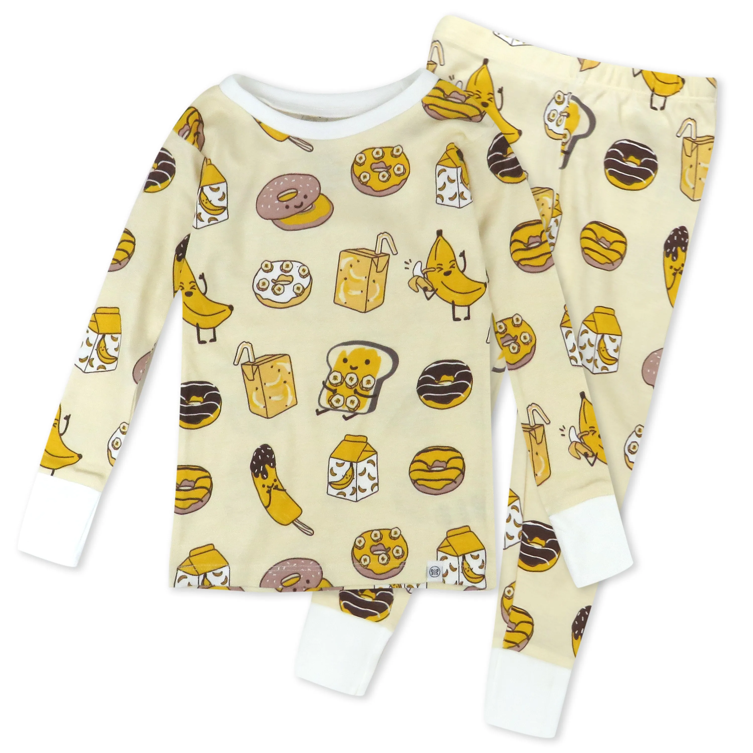 Organic Cotton Fun Foods Pajamas For Babies & Toddlers