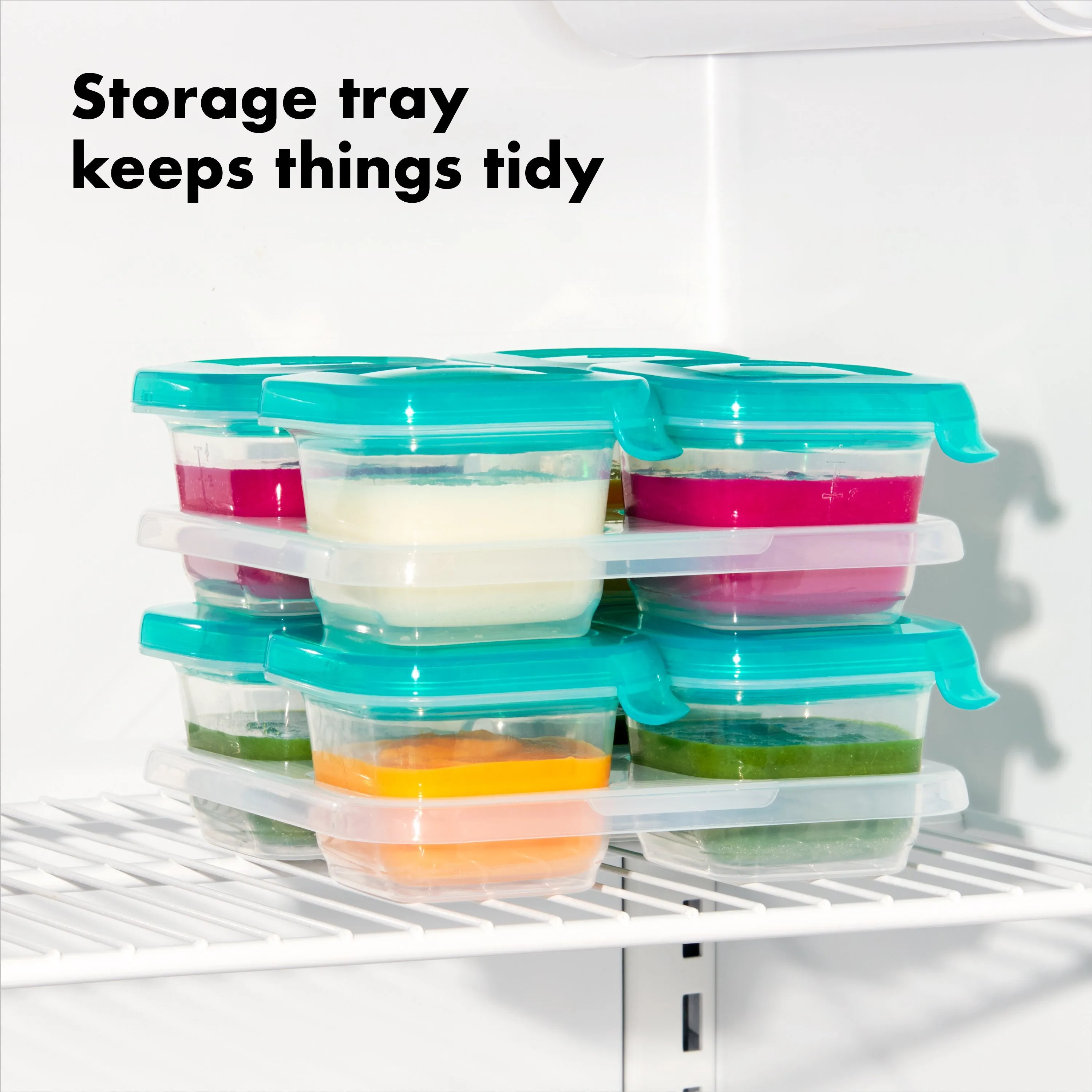 OXO Tot Baby Blocks Freezer Storage Container Set