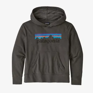 Patagonia Baby/Kids LW Hoody - P-6 Logo Forge Grey