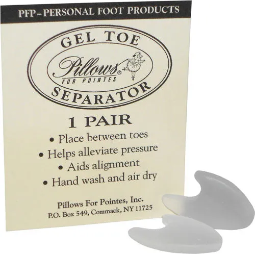 Pillows For Pointes Toe Separators