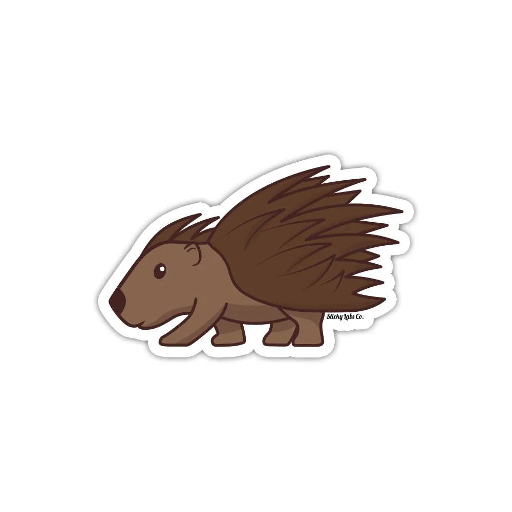 Porcupine Sticker