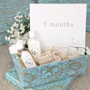 Pregnancy Gifts Hamper Organic Dandelion Dreams & Nine Months Journal