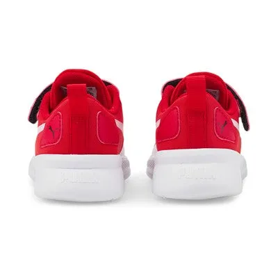 Puma scarpa da ginnastica da bambino Flyer Runner V Infant 192930 32 high risk red-white