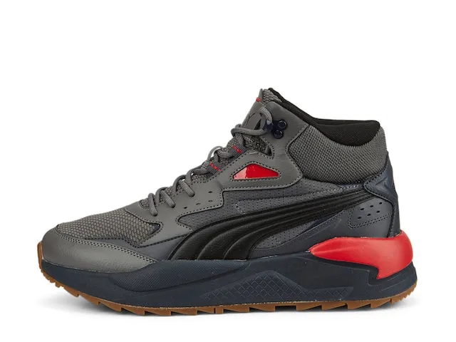 PUMA X-RAY SPEED MID WTR   MEN - CASTLEROCK-BLACK -EBONY-RED