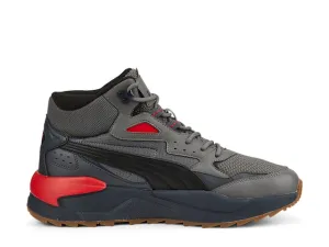 PUMA X-RAY SPEED MID WTR   MEN - CASTLEROCK-BLACK -EBONY-RED