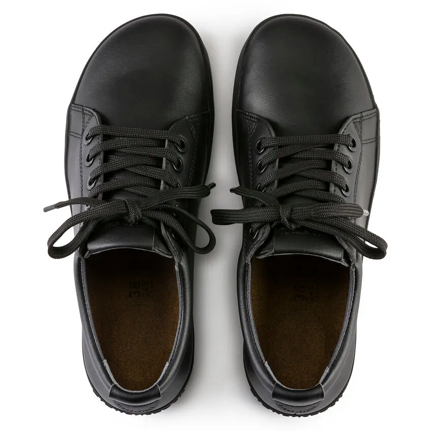 QO500 Lace Up | Leather | Black/Black