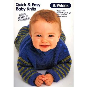 Quick & Easy Baby Knits 6000