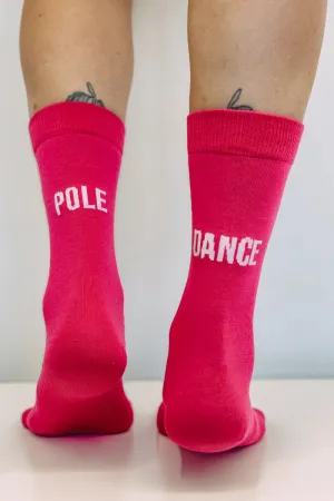 RAD Pole Dance Socks - Fuchsia