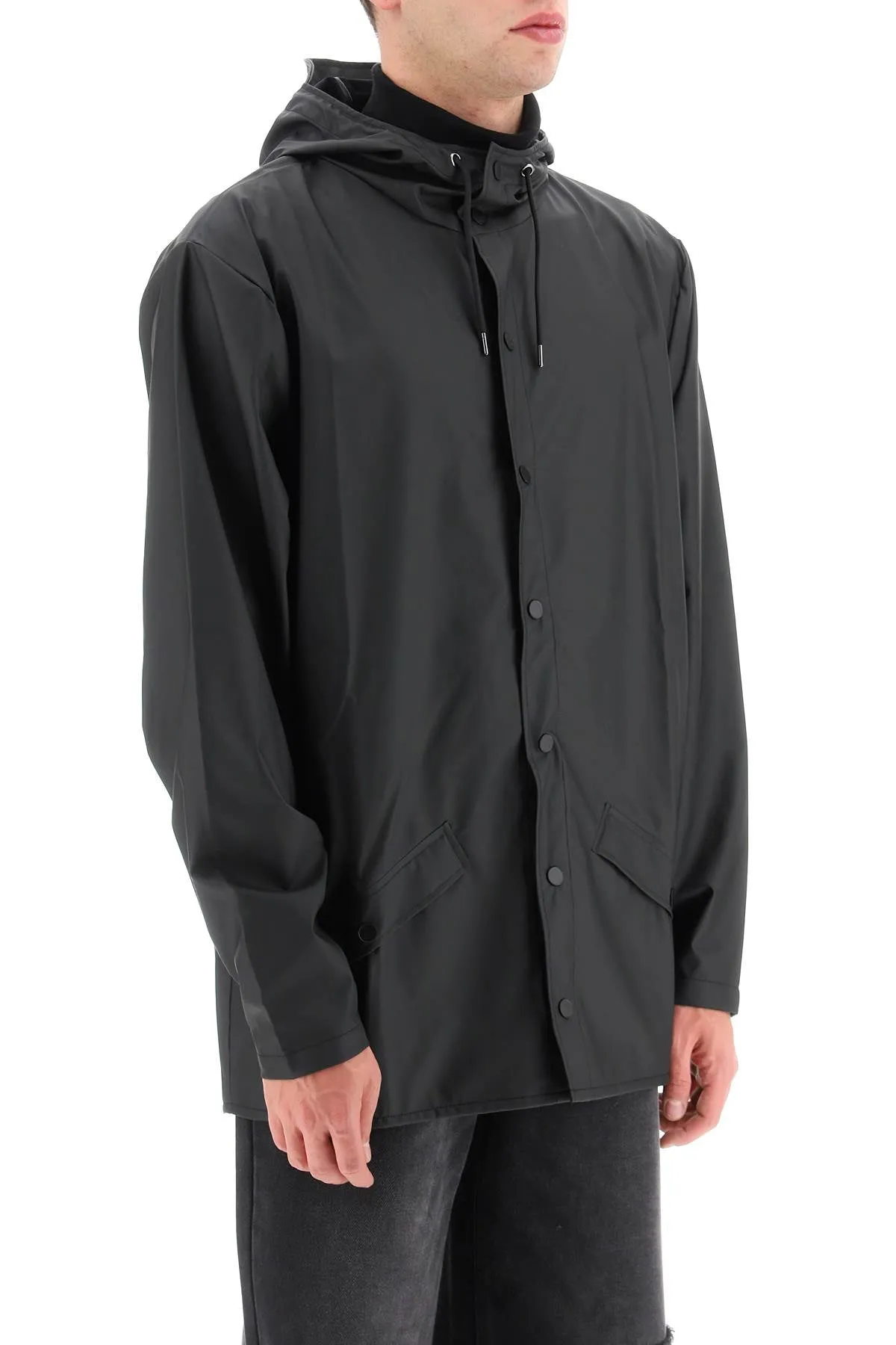 Rains 'jacket' short rain jacket