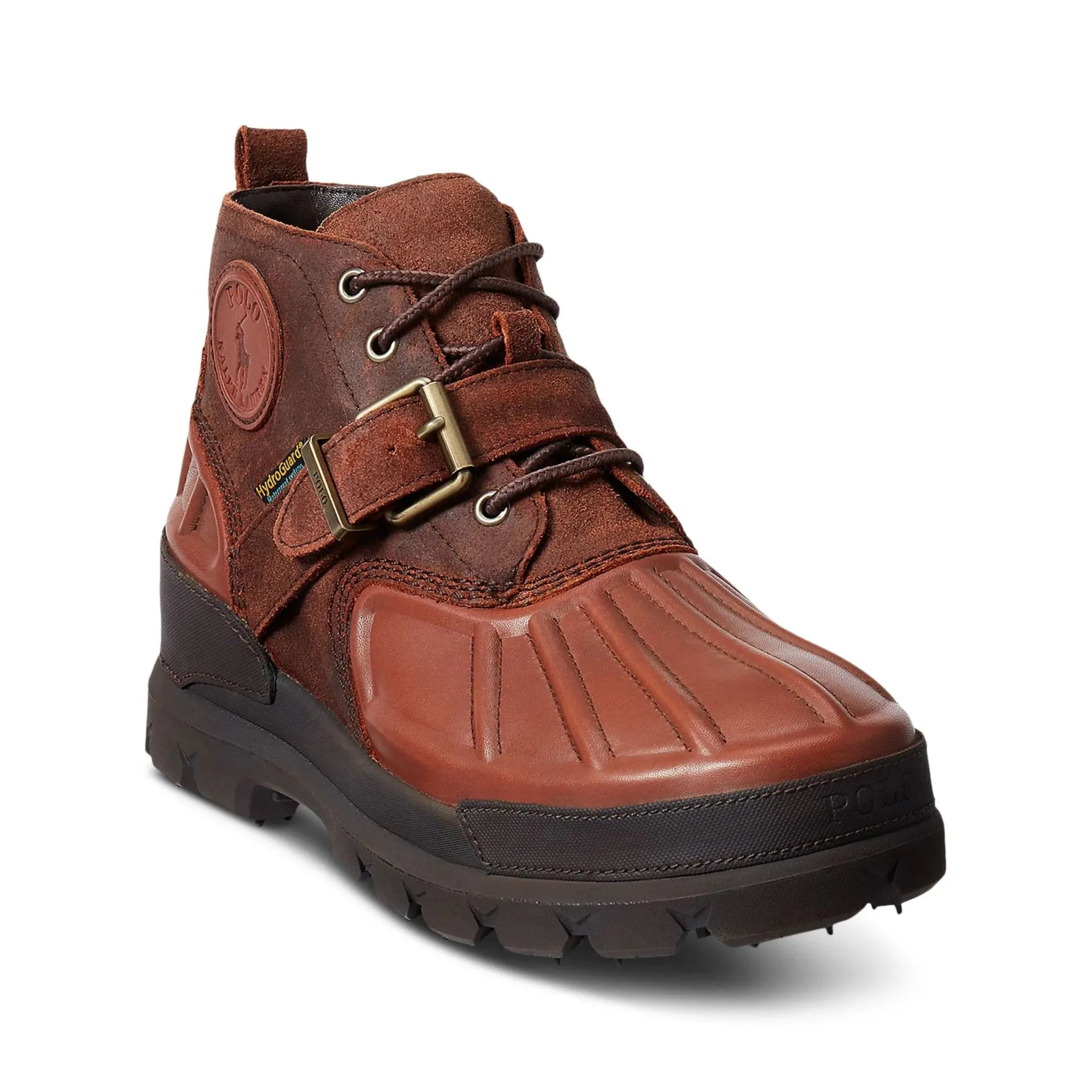 RALPH LAUREN - Traction Water Resistant Oslo Leather Boots